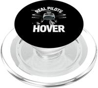 Elicottero Aviazione Rotorcraft piloti reali al passaggio del mouse PopSockets PopGrip per MagSafe