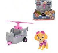 Elicottero di Skye di Paw Patrol, veicolo giocattolo con action figure da collezionare, giocattoli sostenibili per bambini e bambine di età 3 anni e oltre Macchinine in elicottero: i personaggi dei Pa