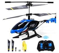 Elicottero RC, 2.4G aereo telecomandato con luci LED, Telecomando Elicottero Giocattolo Indoor Outdoor, elicottero radiocomandato per bambini ragazzi ragazze 8 9 10 11 12 anni
