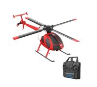 Elicottero RC C184, scala 1:48, classe 120, 2,4 GHz, 4 canali, MD500 | mantenimento dell'altezza, determinazione ottica della posizione, avvio e atterraggio premendo un pulsante, con hardpoint