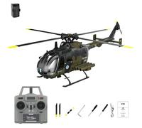 Elicottero RC Flybarless a rotore singolo C180 con un tasto di decollo/atterraggio, 2.4G 6CH 6 assi Gyro Brushless RC elicottero con barometrico + TOF LiDAR Altitude Hold e posizionamento del flusso
