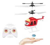 Elicottero Telecomandato Elicottero Infrarossi con Luce a LED Elicotteri RC Doppio Giroscopio Mini Elicotteri RC per Bambini Radiocomandato Interno ed Esterno,ricarica USB,colori assortiti