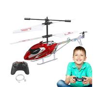 Elicottero telecomandato per bambini, giocattolo per aeroplano, decollo/atterraggio con 1 chiave, volo stabile e controllo facile, giocattoli modello di aereo per bambini e principianti