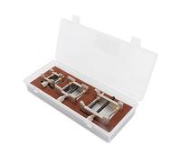 ELICTECH Set di 3 supporti per movimento per orologi, accessori per la riparazione di orologi, movimento in metallo, supporto base fissa per regolare la riparazione del movimento dell'orologio