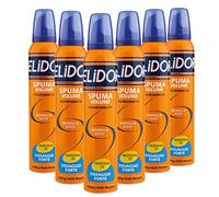 Elidor Spuma Volume Modella Ricci, per Capelli Ricci, Fissaggio Forte, Protezione UV - 6 x 200 ML