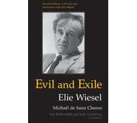 Elie Wiesel Michaël de Saint Cheron Evil and Exile (Tascabile)