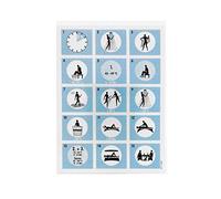 Eliga - Lavagna per bagno a vapore internazionale