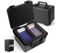 Eligara Valigetta Carte Gradate, Porta Slab PSA Box per 40 Carte Graded, Trading Cards Holder Box, Custodie Resistenti Scatola Portaoggetti per Top Loaders, Carte Sportive, One Touch