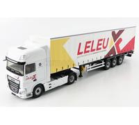 ELIGOR 1/43 MODELLINO CAMION STATICO DIECAST DAF XF460 MY 2017 LELEU TRANSPORTS