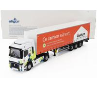 ELIGOR 1/43 MODELLINO CAMION STATICO RENAULT T-LINE TRUCK TELONATO WELDOM 2023