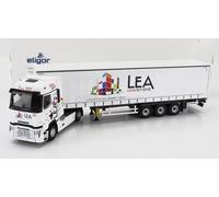 ELIGOR 1/43 MODELLINO CAMION STATICO RENAULT T520 TELONATO LEA TRANSPORTS 2021