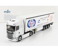 ELIGOR 1/43 MODELLINO CAMION STATICO SCANIA S500 TELONATO ATL TRANSPORT 2016