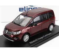 ELIGOR 1/43 MODELLINO FURGONE STATICO RENAULT KANGOO COMBISPACE 2021 ROSSO 1/43