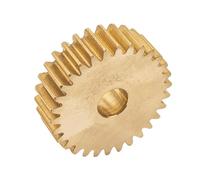 ELILANEY 0.7M 34T Ingranaggio in Rame Spessore 5mm Pignone Cilindrico Piatto 0.7 Modulo 34 Denti Denti Dritti Ingranaggio Cilindrico meccanico(8mm bore)