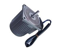 ELILANEY 1 pz 80x80mm Flangia Regolatore di Velocità Motore 25W 220V 380V AC 3 Fase Regolatore di Velocità Motore Asincrono 1400RPM Albero 8mm Riduzione di coppia(380v)