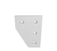 ELILANEY 4 pezzi 4040 profilo in alluminio 4 fori piastra di collegamento staffa angolare staffa congiunta esterna for un montaggio sicuro fissaggio supporto