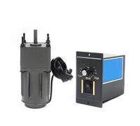 ELILANEY Motore a induzione da 6 W 1:180 110 V CA monofase 7,5 giri/min riduttore telaio 60x60 mm velocità motore regolabile Riduzione di coppia