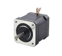 ELILANEY Motore passo-passo Nema 17 a 2 fasi e 4 fili, 42x42x48 mm, 55 N.cm, 77,93 oz.in, 2,5 A, for estrusore e stampante 3D Driver per macchine