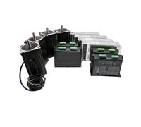 ELILANEY Motore passo-passo telaio 86x86mm Kit router CNC a 4 assi Servo driver passo 400W 60V Alimentazione 12N.m 6A Nema 34 Motore passo-passo Driver per macchine