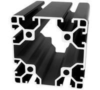 ELILANEY Profilo in alluminio nero 8080, standard europeo, estrusione di guide lineari 80x80 mm, telaio quadrato for banco da lavoro Bordo supporto(250mm 9.84" long)