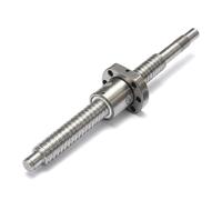 ELILANEY SFU1204 Vite a ricircolo di sfere diametro 12 mm con passo 4 mm con dado a sfera flangiato da 22 mm C7 filettatura destra BK10 BF10 estremità lavorata viaggio a tappe(700mm)
