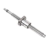 ELILANEY Vite a ricircolo di sfere rullata SFU3205 con dado a ricircolo di sfere singolo C7 Grado BK25 BF25 Estremità lavorata RM3205 Parti di macchine CNC con asta for vite viaggio a tappe(500mm)