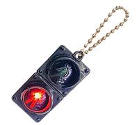 Elimina Del Semaforo | Pendente Di Portachiavi Per Auto Leggera Elettronica A Pedone | Creative Cars Keyring Key Holder Per Adulti | Fun Novelty Mini Traffic Signal Charm, Regalo Per Gli Studenti Dei