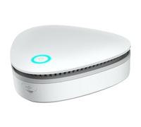 Elimina odori di fumo a 360°, elimina odori portatile 4,5 x 4,5 x 1,7 pollici, elimina odori USB al 99% per casa, auto, armadio, frigorifero, scarpiere per deodorante per lettiera domestica