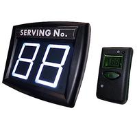 Eliminacode Display LED due cifre bianchi + Radiocomando Display Visore Plug & Play “TURNIX” Sistema Accodamento Sportelli ● IMPRETECH INTERNATIONAL GROUP® ● Made In Italy