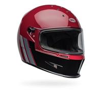 Eliminator 2.0 Integrale Moto Casco (Gloss Gt Mattone Rosso/Nero - 7158011