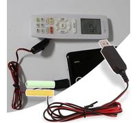 Eliminatore della Batteria - Alimentazione con cavo USB DC | Convertitore di alimentazione USB Cavo per eliminatori della Batteria Falsi | Convertitore di tensione cavo da 5 V a 3 V 1 M | REMP