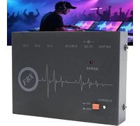 Eliminatore di feedback microfonico, processore audio anti-ululato, 3 ingressi e 1 uscita, soppressione precisa e nessun danno alla qualità del suono, anti-ululato automatico