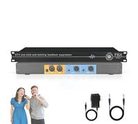 Eliminatore di feedback professionale, soppressore di feedback digitale, processore audio, interfaccia 6.35/XLR, 2 in 2 uscite e interfaccia 6.35/XLR, effettore Ktv da palco per microfono