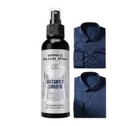 Eliminatore Di Pieche Degli Abiti - 120ml Agente Levigante Senza Stiro,Spray per Eliminare le Piege dagli Abiti - Adatto A T-Shirt Gonne Vestiti E Capi A Casa Appartamento Viaggio E Vacanza