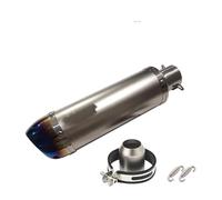 Eliminatore di rumore Terminale Di Scarico Per Moto Da 51 Mm Per R1 R3 R6 R15 MT07/09 FZ6N(L Stainless Steel)