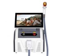 Eliminatore domestico a 4 diodi a lunghezza d'onda, tecnologia di raffreddamento a punto di congelamento per la depilazione del viso, alta potenza 4000W, certificazione CE
