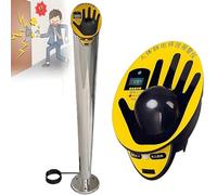 Eliminatore elettronico intelligente di elettricità statica for il corpo umano con allarme sonoro e luminoso, registra automaticamente il numero di scariche