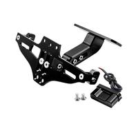 Eliminatore parafango moto Accessori Per Moto Per Keeway RKF 125 RKF125 2018-2023 2022 2021 2020 2019 Supporto Per Targa Posteriore Luci Di Direzione Portatarga per moto(Nero)