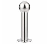 Eliminatore Statico Corpo Umano con Allarme Sonoro | Acciaio Inox 304, Cavo di Terra, Antideflagrante, Stazione Servizio(Style O)