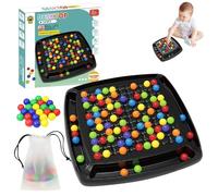 Eliminazione Gioco Da Tavolo Perline, Gioco Di Eliminazione Della Palla Arcobaleno,Rainbow Puzzle Scacchi, Scacchiera Dell'Intelligenza Per Bambini e Adulti (moderno, 120)