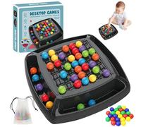 Eliminazione Gioco Da Tavolo Perline, Gioco Di Eliminazione Della Palla Arcobaleno,Rainbow Puzzle Scacchi, Scacchiera Dell'Intelligenza Per Bambini e Adulti (moderno, 48)