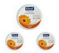 ELINAmed Crema per la pelle di calendula, 3 x 150 ml