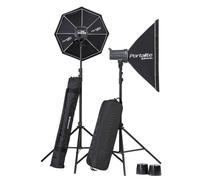 ELINCHROM EQUIPO COMPLETO FLASH ESTUDIO D-LITE RX 4/4 SOFTBOX