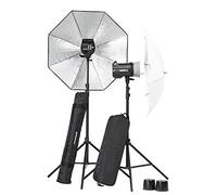 Elinchrom EL20748,2 Team-completo flash studio BRX 250/250 Umbrella, colore: nero