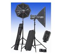 Elinchrom EL20749.2 - Set completo di attrezzi per studio fotografico, BRX 500/500, colore: nero