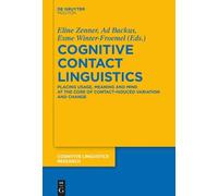 Eline Zenner Cognitive Contact Linguistics (Tascabile)