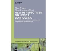 Eline Zenner New Perspectives on Lexical Borrowing (Copertina rigida)
