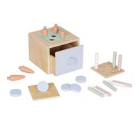 eliNeli Educational Box 3 in 1 set di giocattoli in legno 1 pz