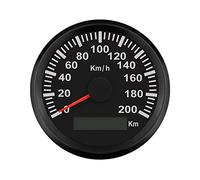 ELING Contachilometri GPS KM 200KM/H per autocarri marini con retroilluminazione 85mm 12V/24V