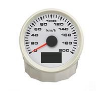 ELING Impermeabile 0-200KM/H GPS automatico Tachimetro Velometro Chilometraggio Contachilometri con 8 diversi retroilluminazione 85mm